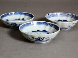 Porzellan-Teller aus dem 19. Jhd. online kaufen | © Shoji Bau | Japanische Möbel und Antiquitäten